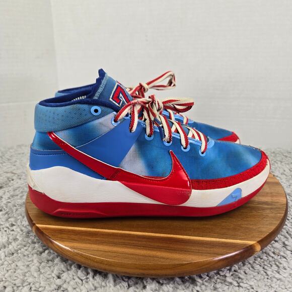 Nike KD 13 University Blue Athletic Performance Basketball Shoe Men 9 DC0009-400 - Picture 3 of 14